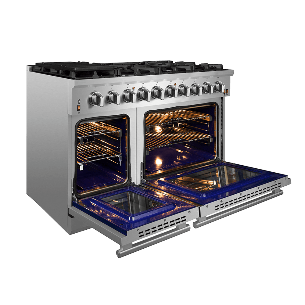 Forno Massimo 48″ Freestanding Gas Range - Stainless (FFSGS623948)