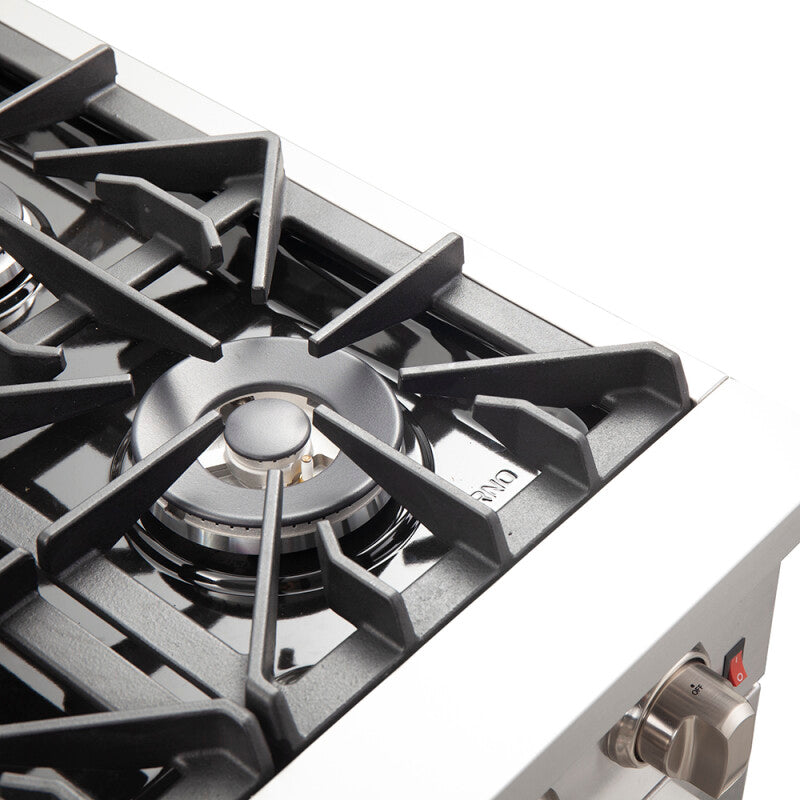 FORNO 36″ Galiano Gas Range 6 Sealed Burners - Stainless (FFSGS624436)