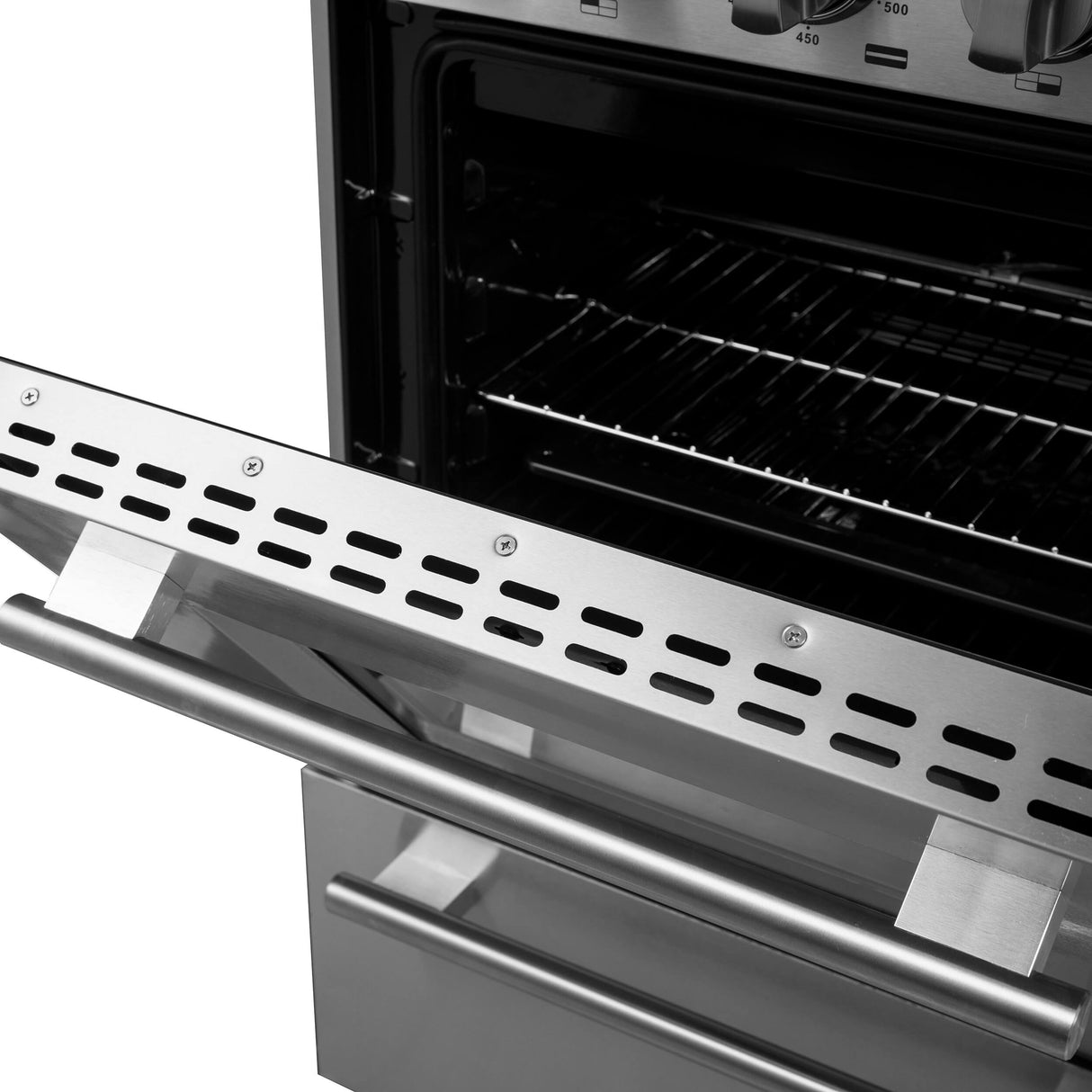 FORNO Breno 24″ Freestanding Gas Range - Stainless (FFSGS627224)