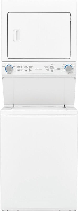 Frigidaire Electric Washer/Dryer Laundry Center - 3.9 Cu. Ft Washer and 5.5 Cu. Ft. Dryer - White (FLCE7522AW)