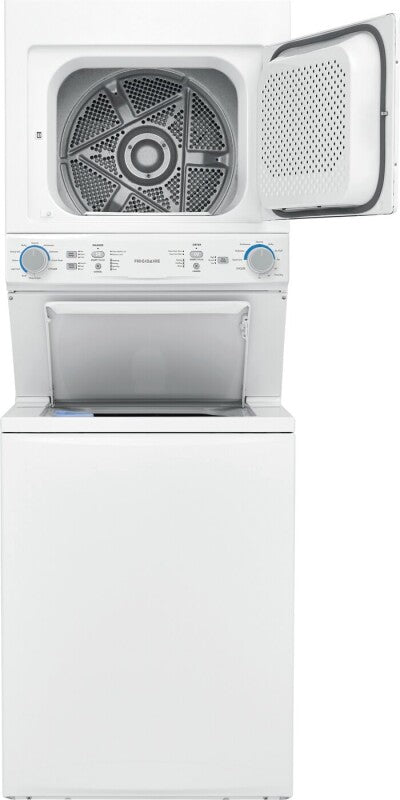 Frigidaire Electric Washer/Dryer Laundry Center - 3.9 Cu. Ft Washer and 5.5 Cu. Ft. Dryer - White (FLCE7522AW)