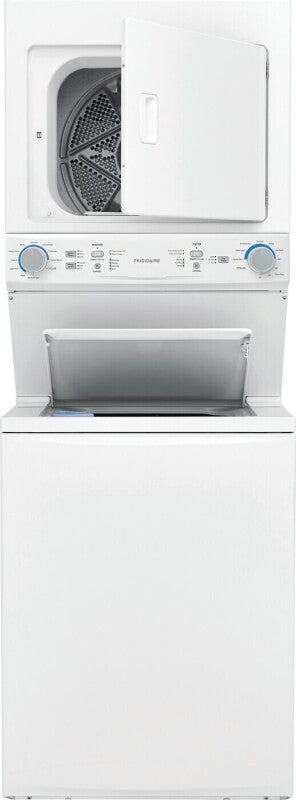 Frigidaire Gas Washer/Dryer Laundry Center - 3.9 Cu. Ft Washer and 5.5 Cu. Ft. Dryer - White (FLCG7522AW)