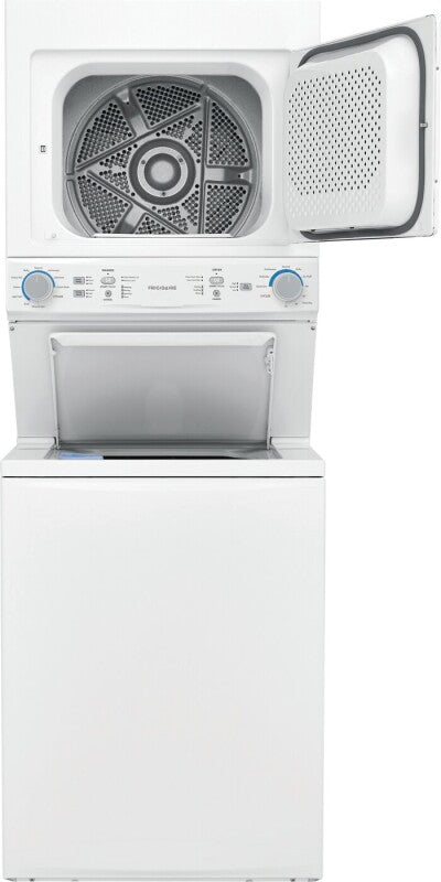 Frigidaire Gas Washer/Dryer Laundry Center - 3.9 Cu. Ft Washer and 5.5 Cu. Ft. Dryer - White (FLCG7522AW)