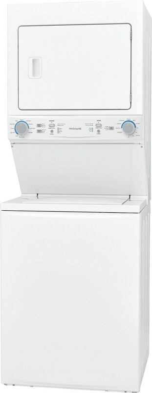 Frigidaire Gas Washer/Dryer Laundry Center - 3.9 Cu. Ft Washer and 5.5 Cu. Ft. Dryer - White (FLCG7522AW)