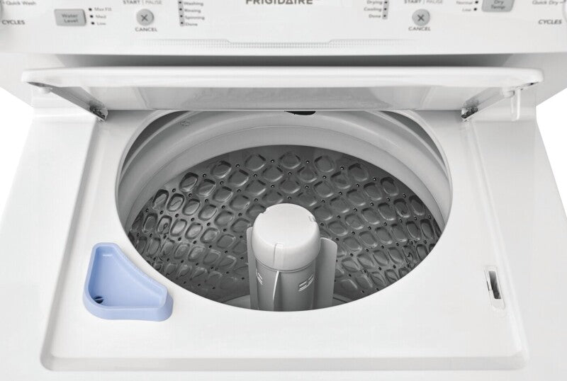 Frigidaire Gas Washer/Dryer Laundry Center - 3.9 Cu. Ft Washer and 5.5 Cu. Ft. Dryer - White (FLCG7522AW)