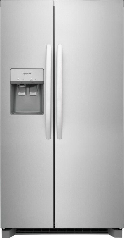 Frigidaire 22 Cu. Ft. 36" Counter-Depth Side-by-Side Refrigerator - Stainless Steel (FRSC2333AS)