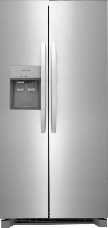 Frigidaire 22.3 Cu. Ft. 33" Standard Depth Side by Side Refrigerator - Stainless Steel (FRSS2323AS)
