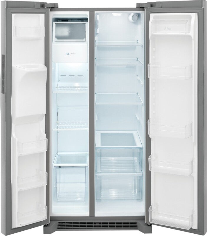 Frigidaire 22.3 Cu. Ft. 33" Standard Depth Side by Side Refrigerator - Stainless Steel (FRSS2323AS)