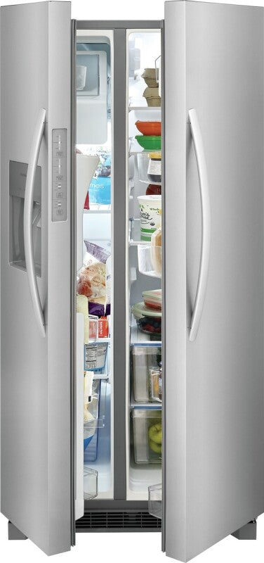 Frigidaire 22.3 Cu. Ft. 33" Standard Depth Side by Side Refrigerator - Stainless Steel (FRSS2323AS)