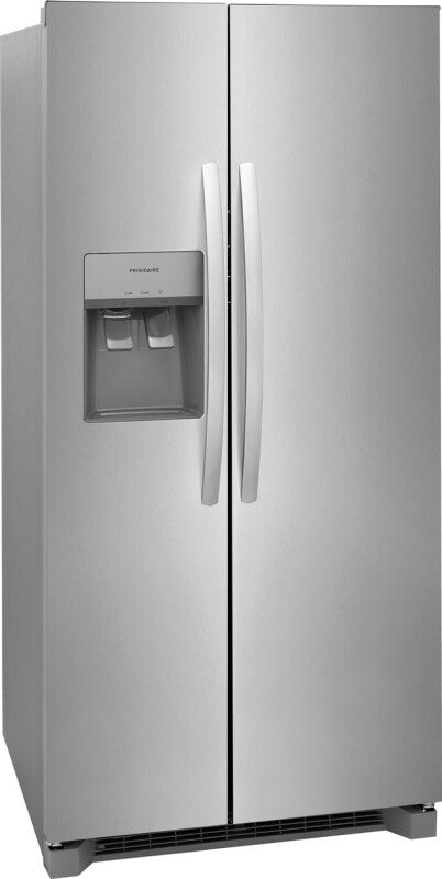Frigidaire 22.3 Cu. Ft. 33" Standard Depth Side by Side Refrigerator - Stainless Steel (FRSS2323AS)