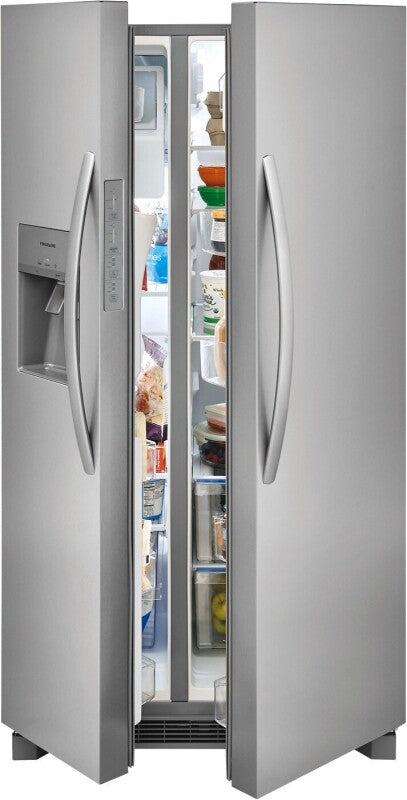 Frigidaire 25.6 Cu. Ft. 36" Standard Depth Side by Side Refrigerator - Stainless Steel (FRSS2623AS)