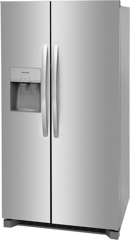 Frigidaire 25.6 Cu. Ft. 36" Standard Depth Side by Side Refrigerator - Stainless Steel (FRSS2623AS)