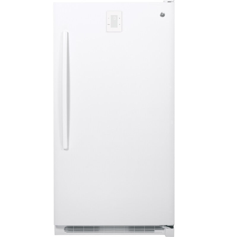 GE 17.3 Cu. Ft. Frost-Free Garage Ready Upright Freezer - White (FUF17SMRWW)