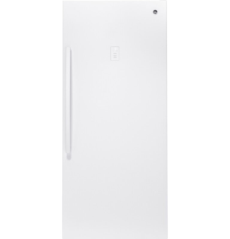 GE 21.3 Cu. Ft. Frost-Free Garage Ready Upright Freezer - White (FUF21DLRWW)