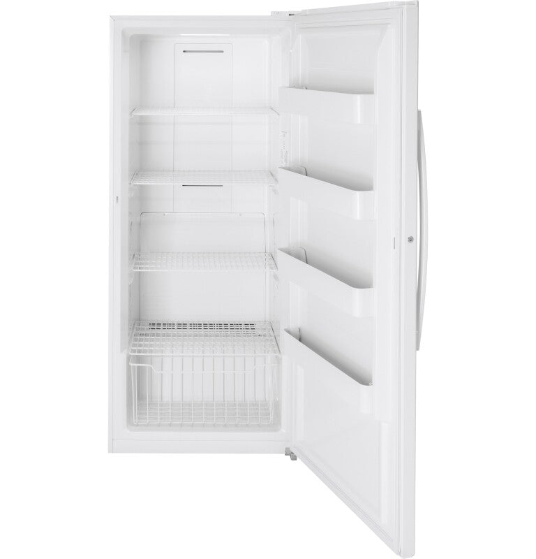 GE GE® 21.3 Cu. Ft. Frost-Free Garage Ready Upright Freezer - White (FUF21SMRWW)