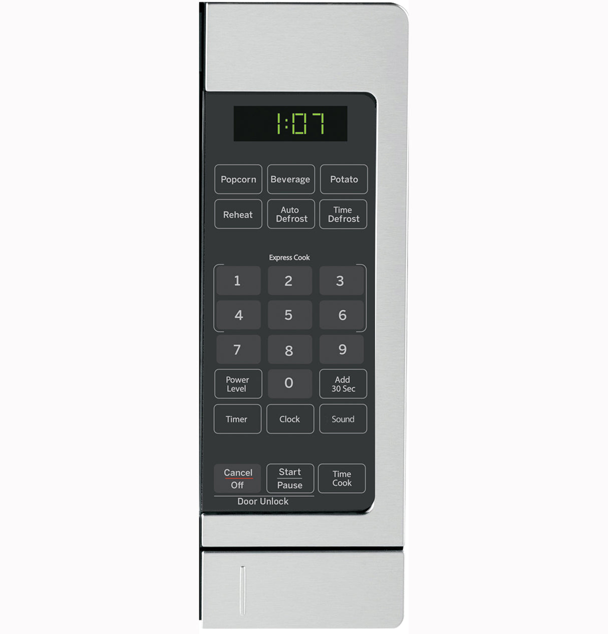 GE 0.7 Cu. Ft. Spacemaker Countertop Microwave Oven - Stainless Steel (GCHK07N1WSS)