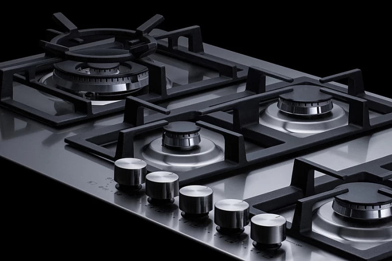 SUMMIT 34" Wide 5-Burner Gas Cooktop In Stainless Steel - Stainless Steel (GCJ536SS)