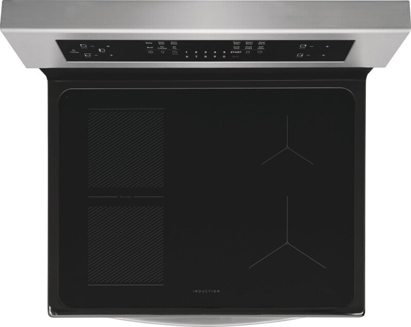 Frigidaire Gallery 30" Freestanding Induction Range with Total Convection - Stainless Steel (GCRI3060BF)