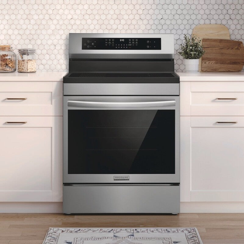 Frigidaire Gallery 30" Freestanding Induction Range with Total Convection - Stainless Steel (GCRI3060BF)