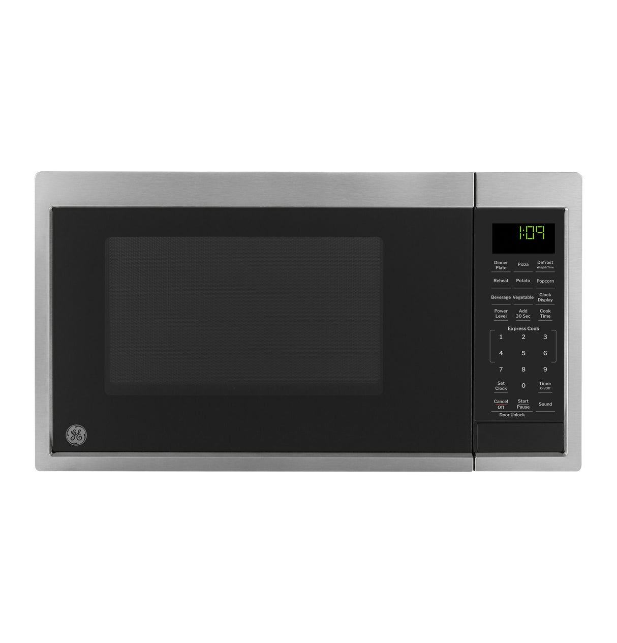 GE 0.9 Cu. Ft. Capacity Countertop Microwave Oven - Stainless Steel (GCST09N1WSS)