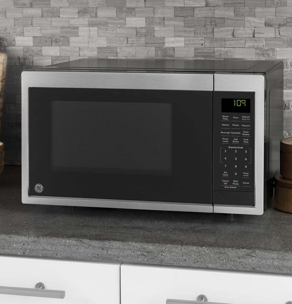 GE 0.9 Cu. Ft. Capacity Countertop Microwave Oven - Stainless Steel (GCST09N1WSS)