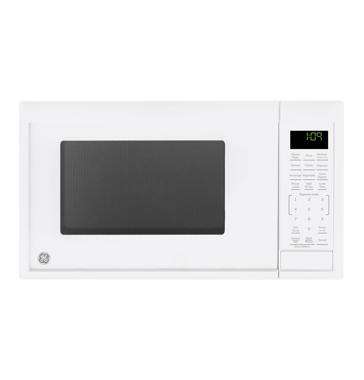 GE 0.9 Cu. Ft. Capacity Countertop Microwave Oven - White (GCST09N1WWW)