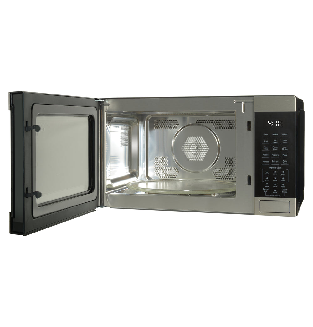 GE 1.0 Cu. Ft. Capacity Countertop Convection Microwave Oven with Air Fry - Stainless Steel (GCST10A1WSS)