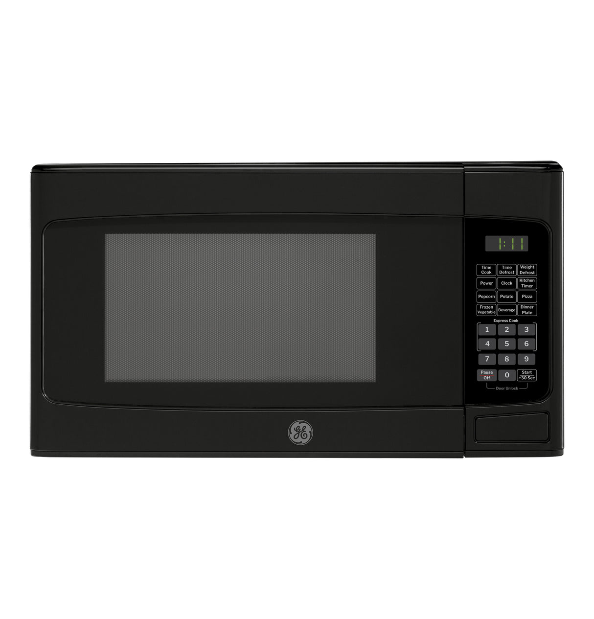 GE 1.1 Cu. Ft. Capacity Countertop Microwave Oven - Black (GCST11N1WBB)