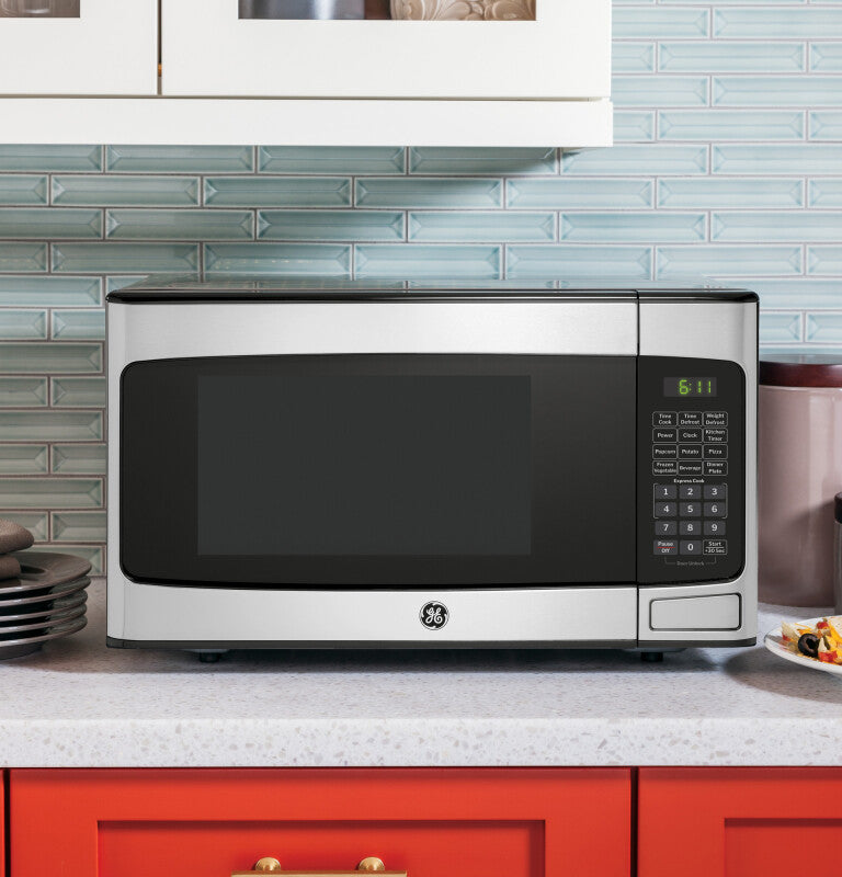 GE 1.1 Cu. Ft. Capacity Countertop Microwave Oven - Stainless Steel (GCST11X1WSS)