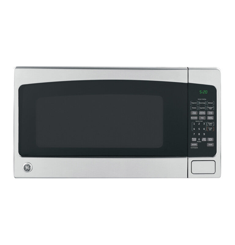 GE 2.0 Cu. Ft. Capacity Countertop Microwave Oven - Stainless Steel/Black (GCST20S1WSS)