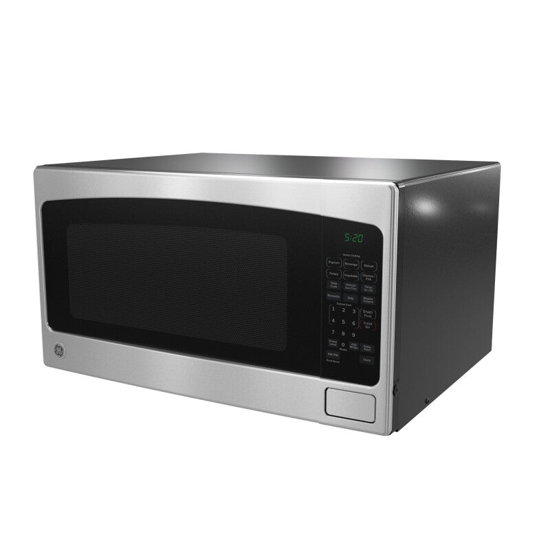 GE 2.0 Cu. Ft. Capacity Countertop Microwave Oven - Stainless Steel/Black (GCST20S1WSS)
