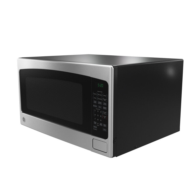 GE 2.0 Cu. Ft. Capacity Countertop Microwave Oven - Stainless Steel/Black (GCST20S1WSS)