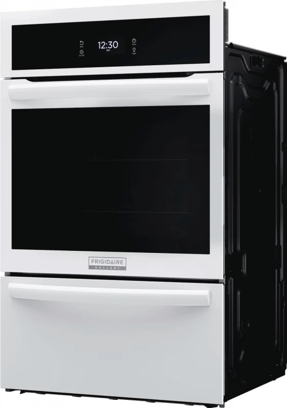 Frigidaire Gallery 24" Single Gas Wall Oven with Air Fry - White (GCWG2438AW)