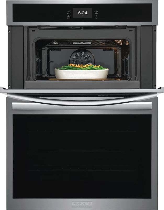 Frigidaire Gallery 30" Electric Wall Oven and Microwave Combination with 15+ Ways To Cook - Stainless Steel (GCWM3067AF)