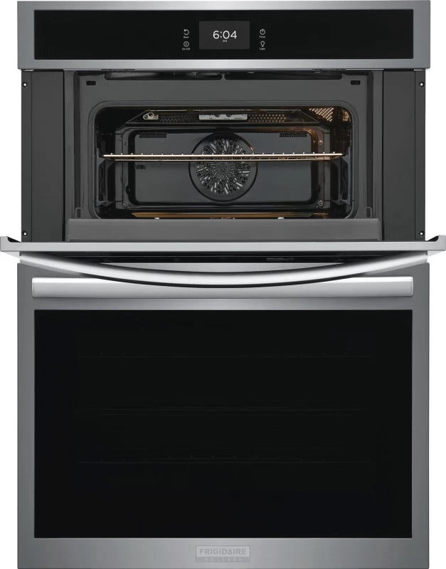 Frigidaire Gallery 30" Electric Wall Oven and Microwave Combination with 15+ Ways To Cook - Stainless Steel (GCWM3067AF)