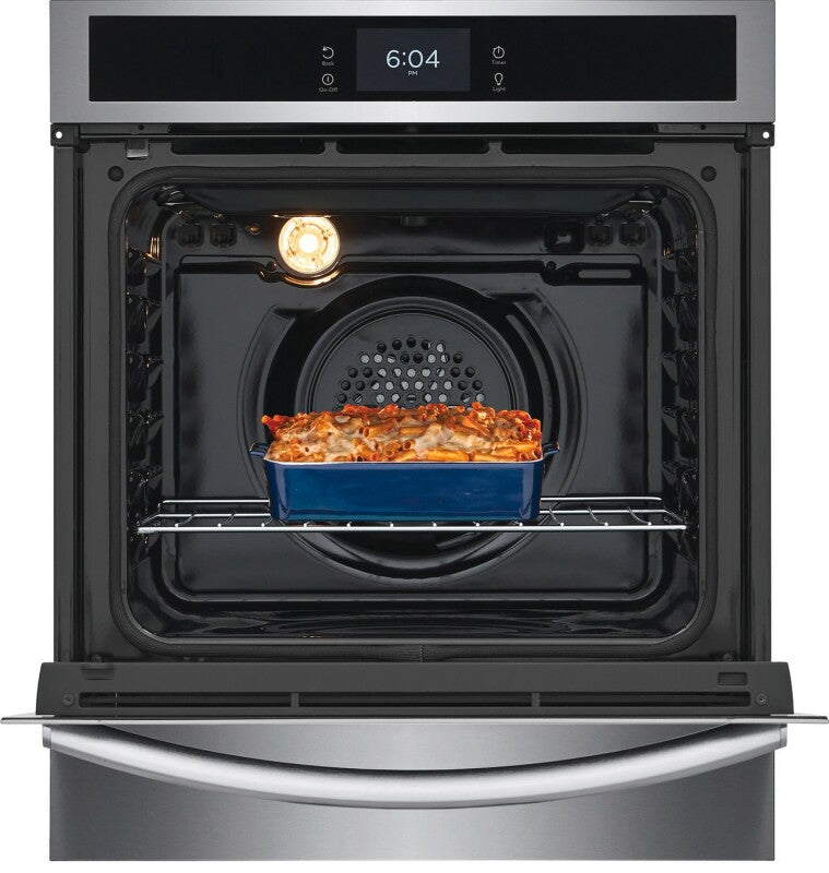 Frigidaire Gallery 24" Single Electric Wall Oven with Air Fry - White (GCWS2438AW)
