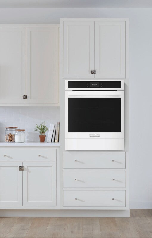 Frigidaire Gallery 24" Single Electric Wall Oven with Air Fry - White (GCWS2438AW)