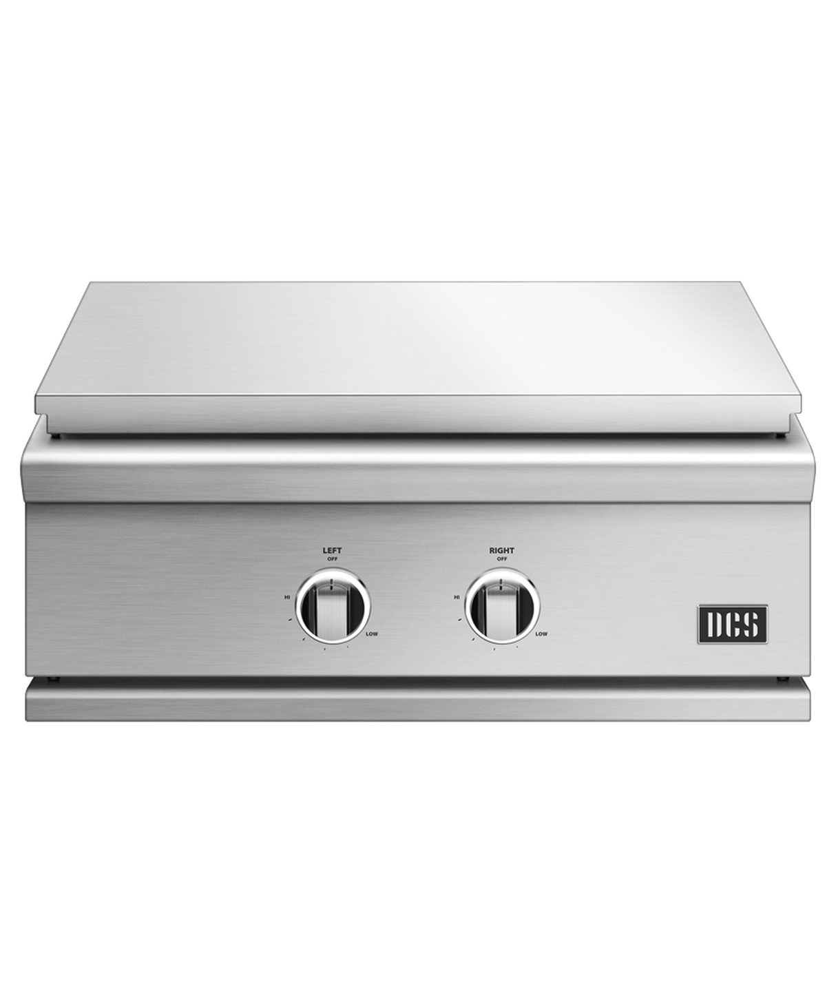 DCS 30" Series 9 Griddle, Natural Gas - Stainless Steel (GDE130N)