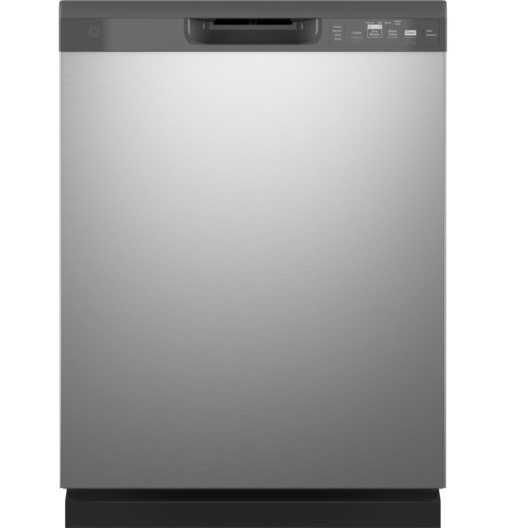 GE Dishwasher with Front Controls - Stainless Steel (GDF535PSRSS)
