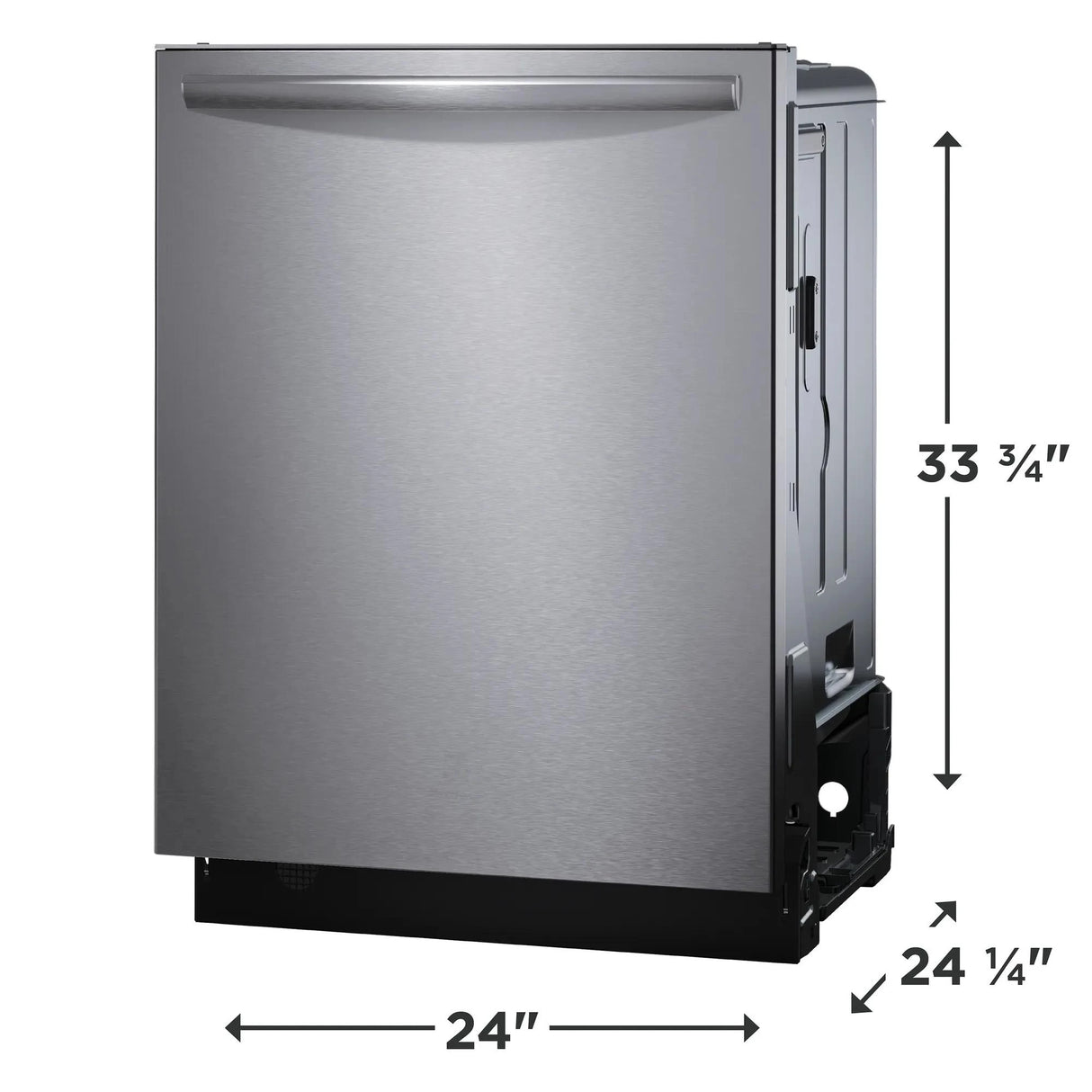 Frigidaire Gallery 24" Stainless Steel Tub Dishwasher with CleanBoost™ and Adaptive Quick Wash - Stainless Steel (GDSH4735AF)