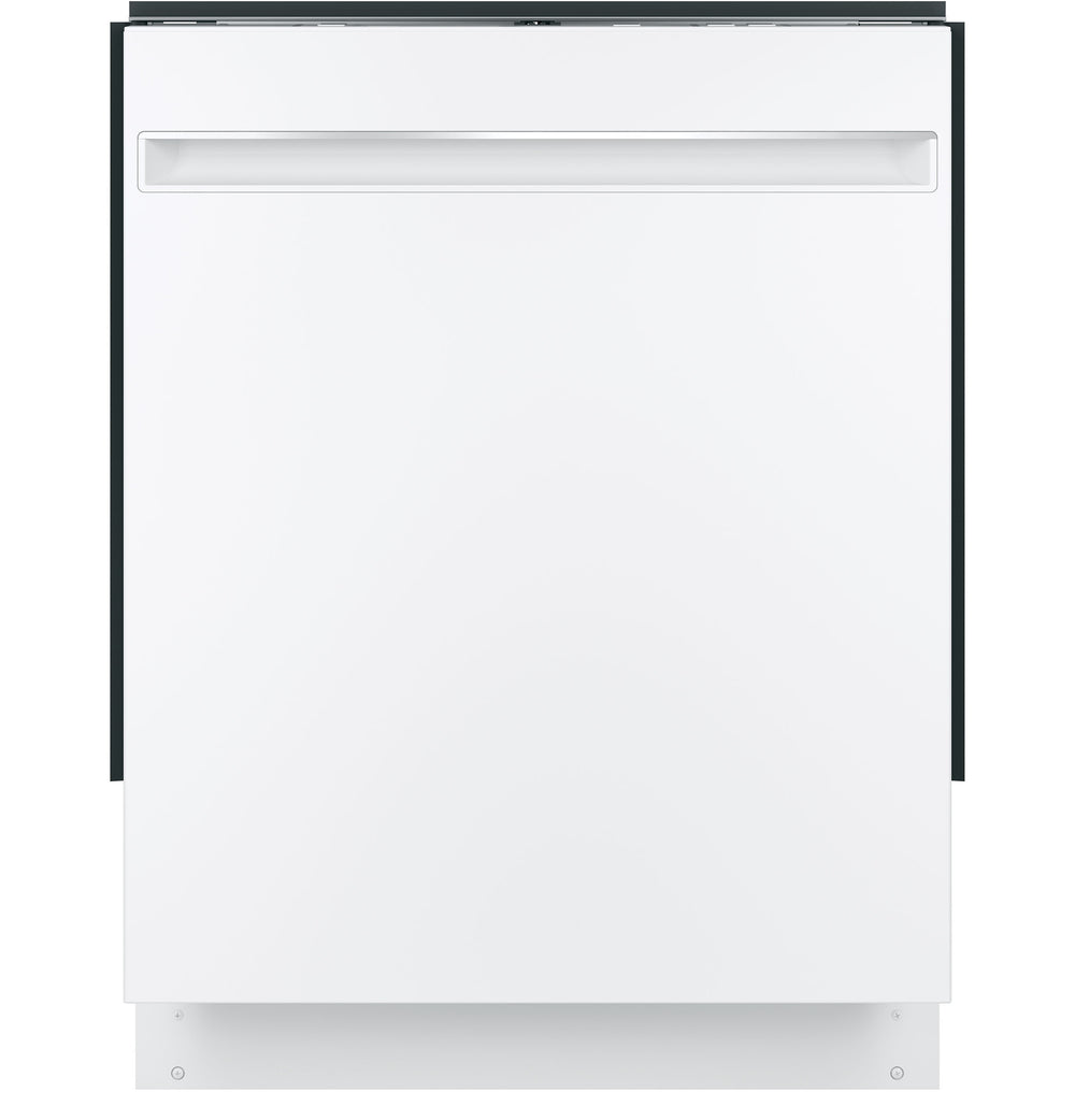GE ADA Compliant Stainless Steel Interior Dishwasher with Sanitize Cycle - White (GDT225SGLWW)