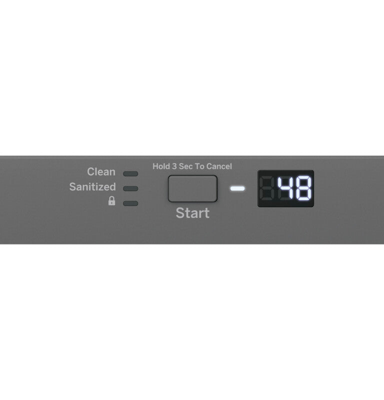 GE ADA Compliant Stainless Steel Interior Dishwasher with Sanitize Cycle - Stainless Steel (GDT225SSLSS)