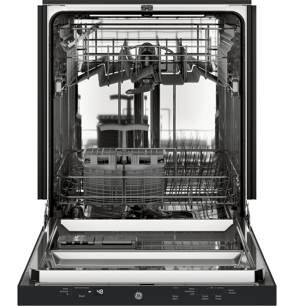 GE ADA Compliant Stainless Steel Interior Dishwasher with Sanitize Cycle - Black (GDT226SGLBB)