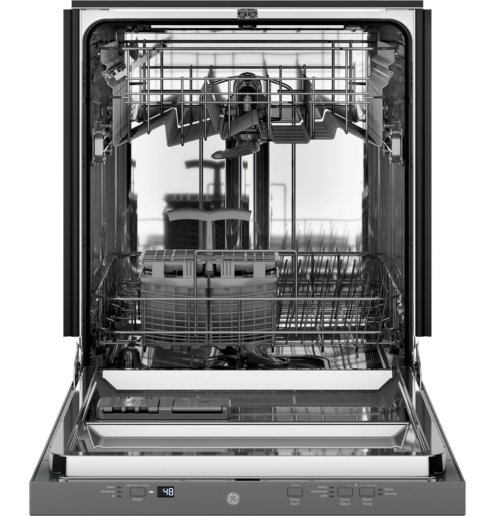 GE ADA Compliant Stainless Steel Interior Panel-Ready Dishwasher with Sanitize Cycle - Panel Ready (GDT226SILII)