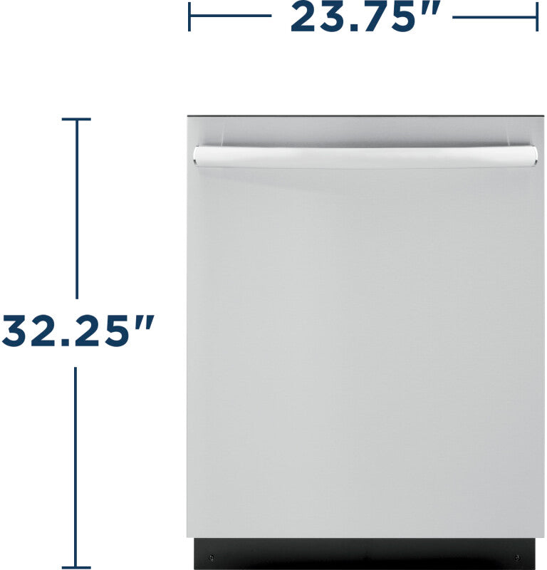 GE ADA Compliant Stainless Steel Interior Dishwasher with Sanitize Cycle - Stainless Steel (GDT226SSLSS)