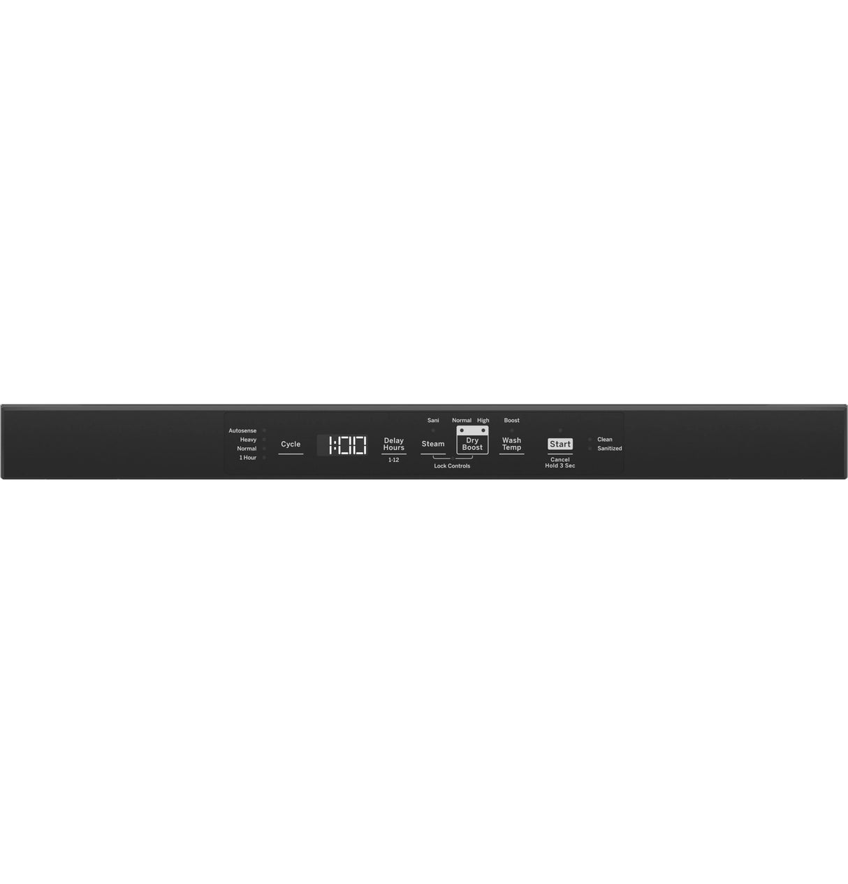 GE Top Control with Plastic Interior Dishwasher with Sanitize Cycle & Dry Boost - Fingerprint Resistant Stainless (GDT550PYRFS)