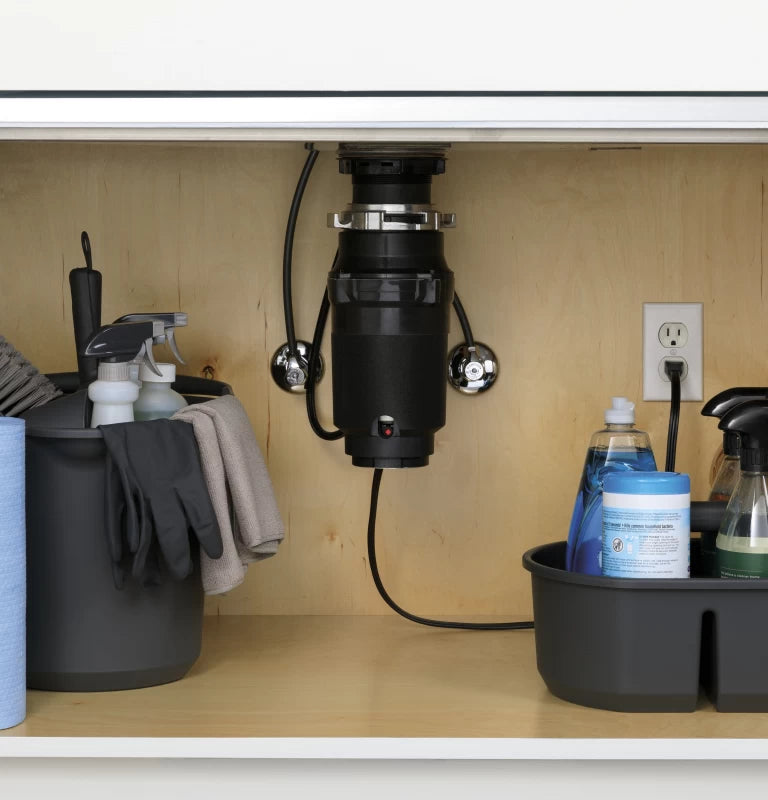 GE 1/2 HP Continuous Feed Garbage Disposer - Corded - Black (GFC525N)