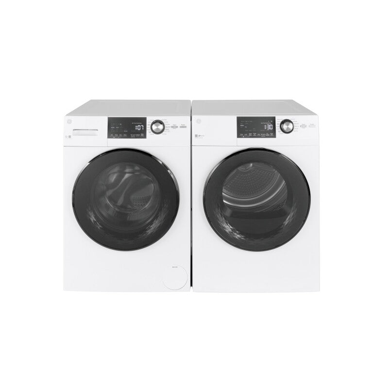 GE 24" 4.3 Cu.Ft. Front Load Vented Electric Dryer with Stainless Steel Basket - White (GFD14ESSNWW)