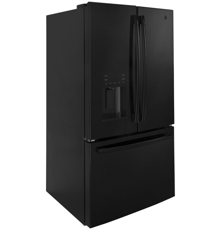 GE 25.7 Cu. Ft. French-Door Refrigerator - Black (GFE26JGMBB)