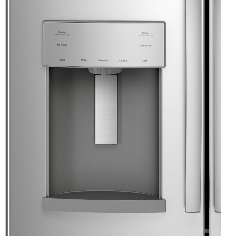 GE 27.7 Cu. Ft. Fingerprint Resistant French-Door Refrigerator - Fingerprint Resistant Stainless Steel (GFE28GYNFS)